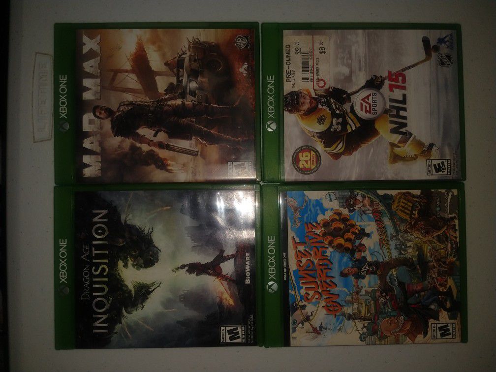 Xbox 1 games