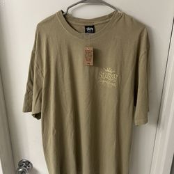 Stussy Beach House Tan Tee 