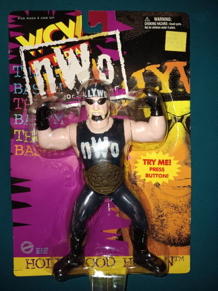 Monday Nitro WCW Figure "NWO Hulk Hogan" ( Vintage ToyMakers 1997 ) NEW