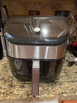 Instant Vortex Plus 6-Quart Air Fryer – Stainless Steel & ClearCook Window