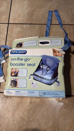 On the go booster seat