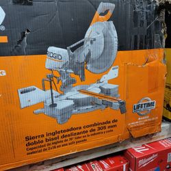 RIDGID 12 IN. MITER SAW SLINDING $349