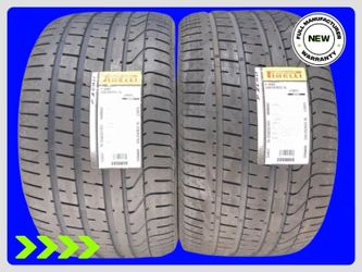 SET OF 2 BRAND NEW 335/25ZR22 PIRELLI P ZERO TM E XL TIRES PZERO 105Y 3352522