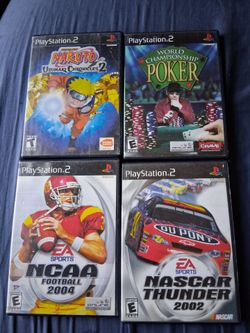 Playstation 2 game bundle