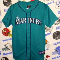 2014 14T Youth Kids Large Robinson Cano Seattle Mariners Majestic MLB Baseball Jersey 