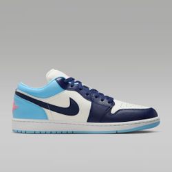 Brand New Authentic Nike Air Jordan 1 Low pure leather size 8.5 with receipt 