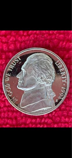 1994 proof nickel