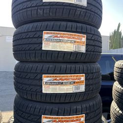 225/55/17 New Tires Set Of 4 Arroyo Installed And Balanced Set De 4 Llantas Nuevas Instaladas Y Balanceadas