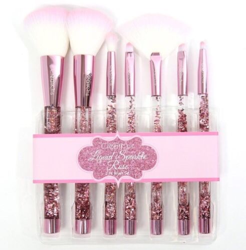 LIQUID SPARKLE ROSE BRUSH SET THE 7 pz.BY BEAUTY CREATIONS