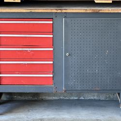 Work Bench & Tool Storage