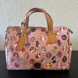 Disney dogs dooney discount and bourke pink