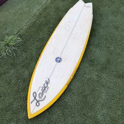 Wavetool 6'2ft Surfboard Twin Fin 
