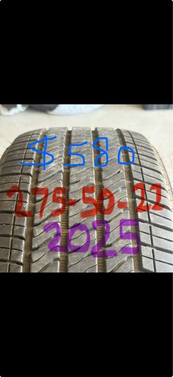 Tires 4: 275/50R22 made 14th wk2025.  Bridgestone Alenza.