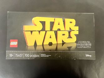 Star Wars logo Lego set