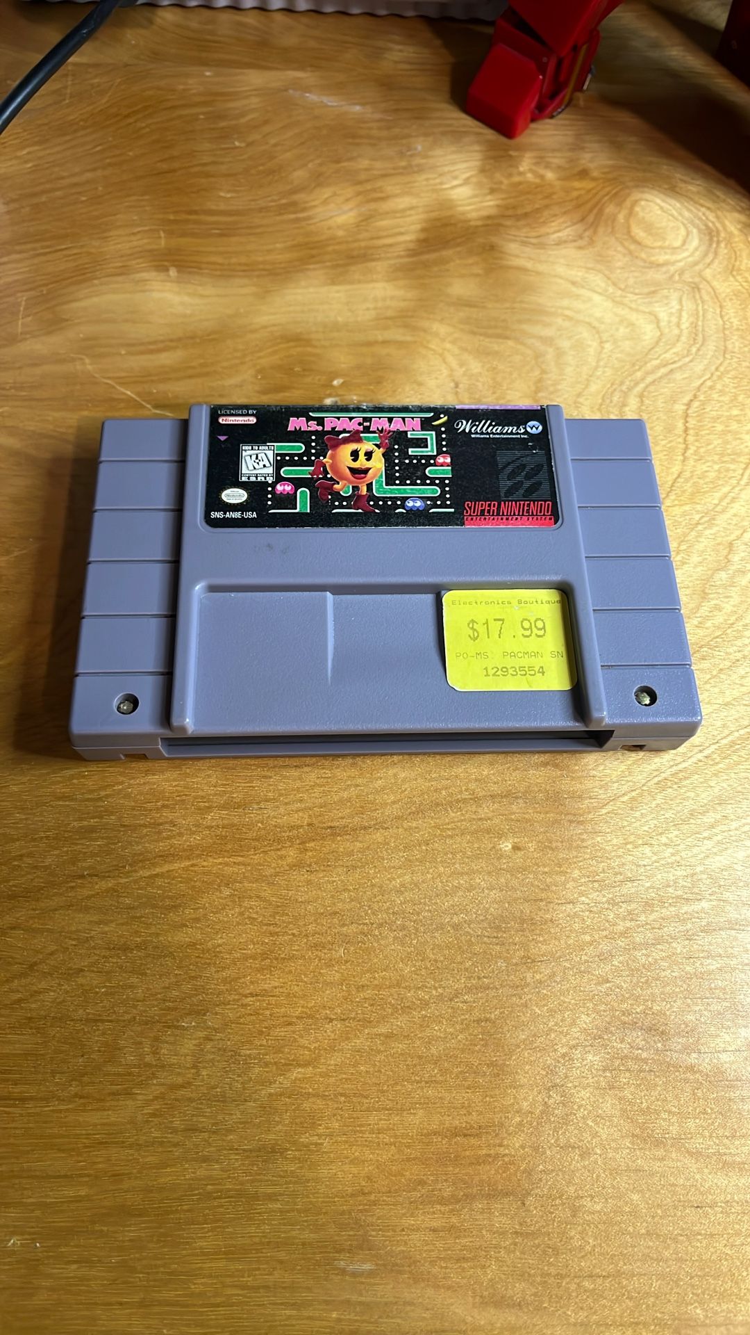 Super Nintendo / SNES - Ms PAC-Man