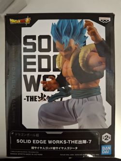 Solid Edge Works Super Saiyan Blue Gogeta Figure