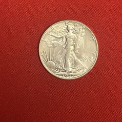 1946 Walking Liberty Half Dollar A/U