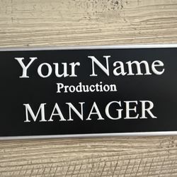 3D PRINTING, STL, TOYS, TOOLS, NAME PLATE, OFFICE SIGN