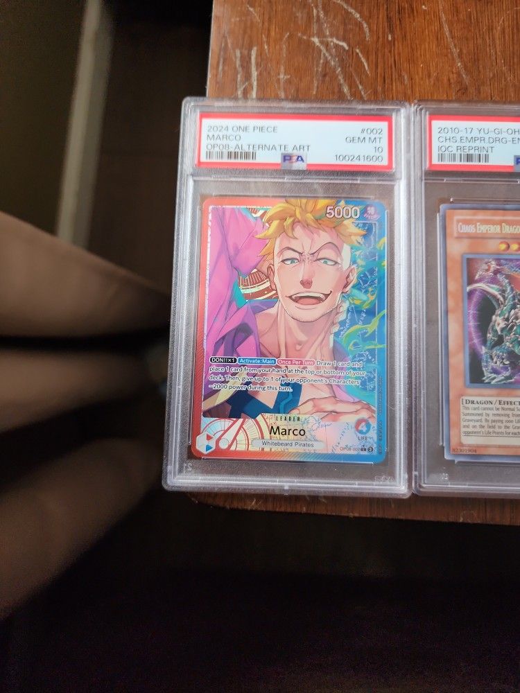 Psa Graded Trading Cards. Read For Card And Price