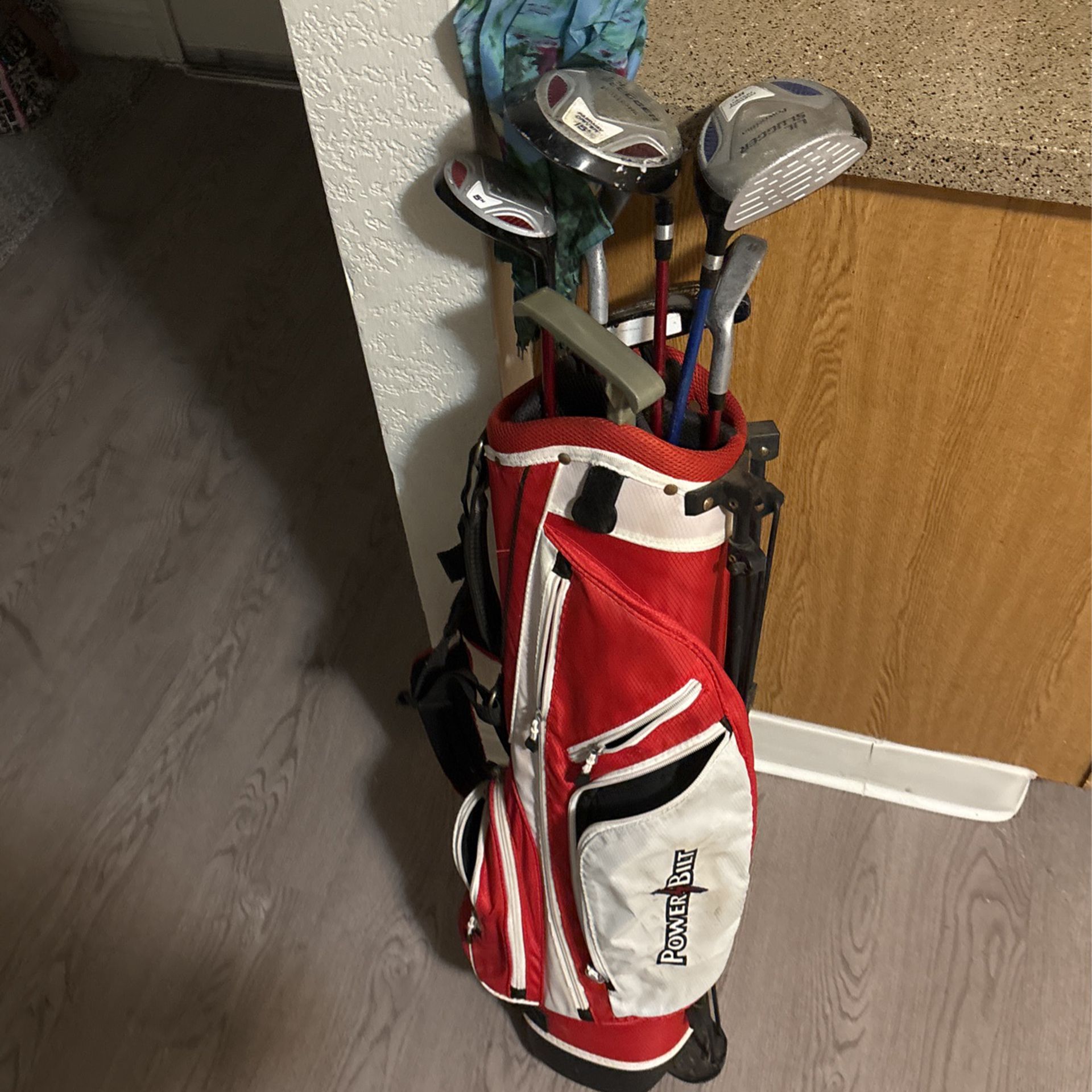 Golf Clubs + Golf Bag