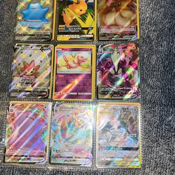 8/ 9 Pages Full Of Pokémon Cards