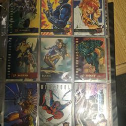 1990s Fleer Marvel Cards 