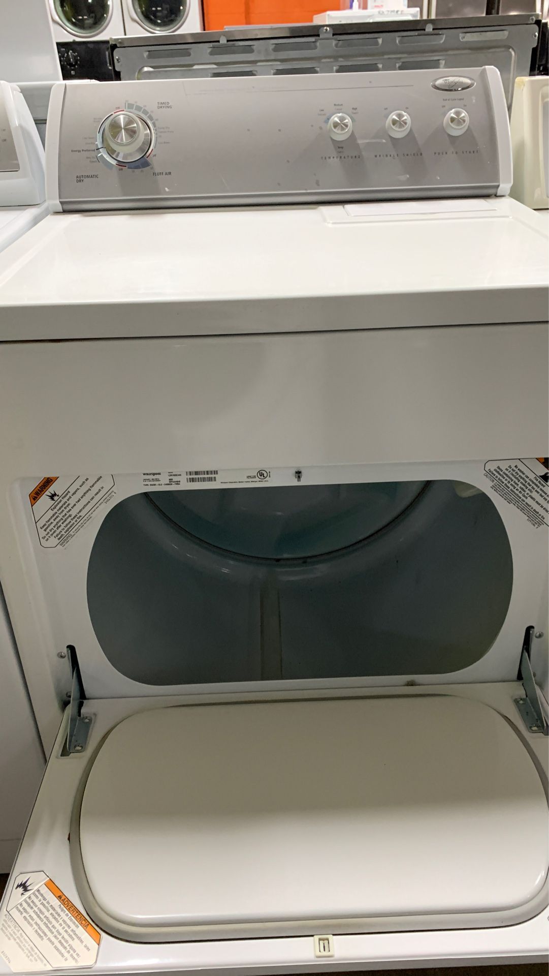 Maytag and whirlpool washer and dryer washer is heavy duty supersize
