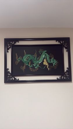 Asian art dragon