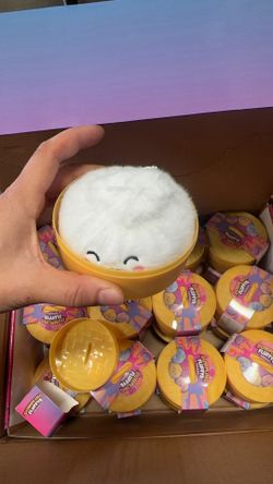 Dumplings key chain squishy