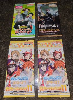 Japanese 4 Pack Bundle Lot All Sealed My Hero Academia Fate Apocrypha Ensamble
