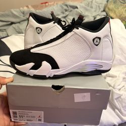 Air Jordan 14 Black Toe ( 11.5 )