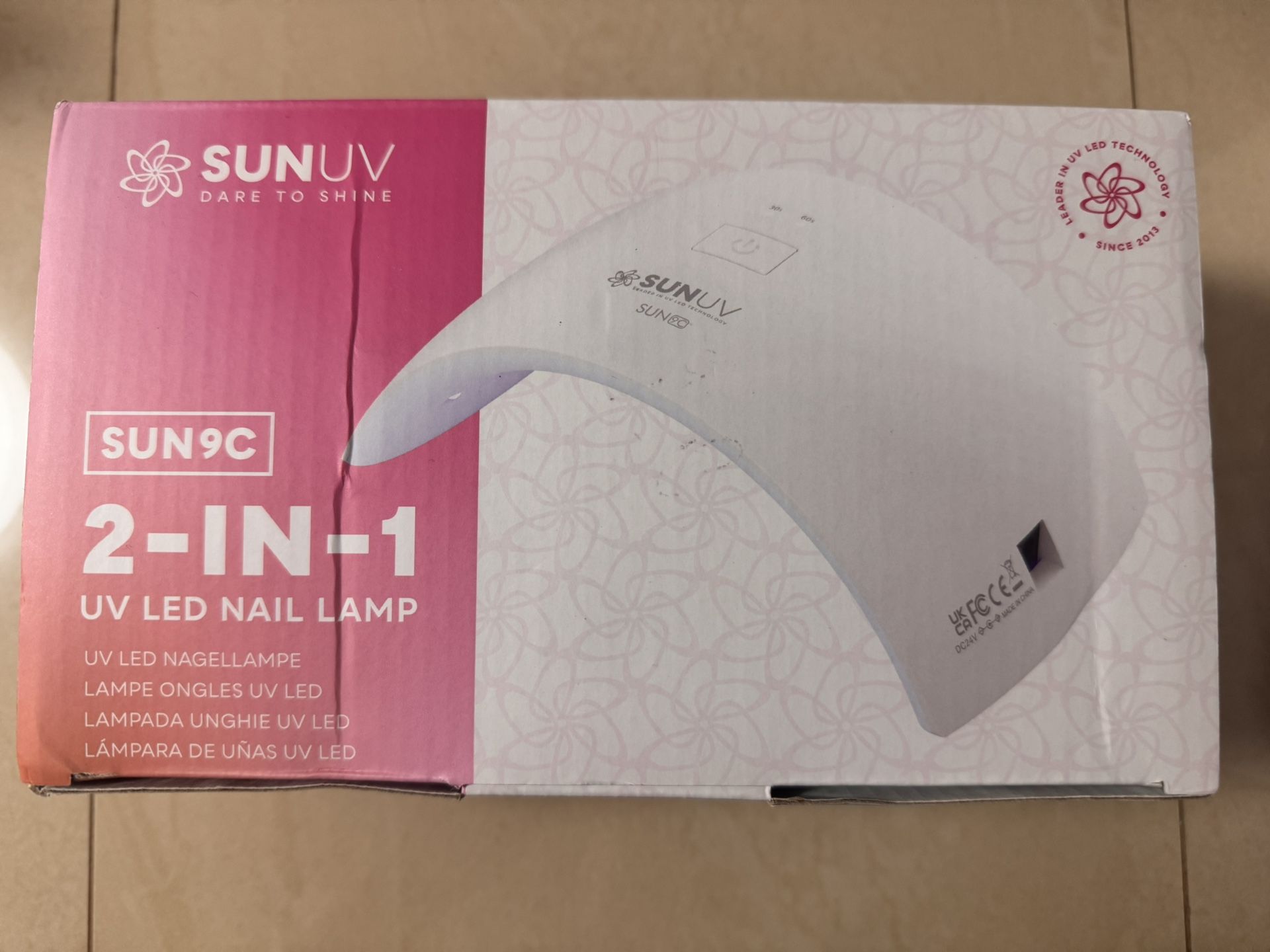 2-IN-1 UV LED NAIL LAMP