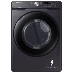 BRAND NEW Samsung 7.5 Cu Ft Electric Dryer – Sensor Dry – Black Stainless – DVE45T6000V