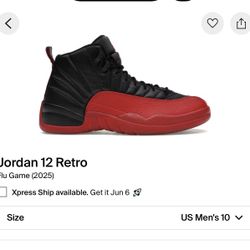Jordan 12 Retro Flu game 2025