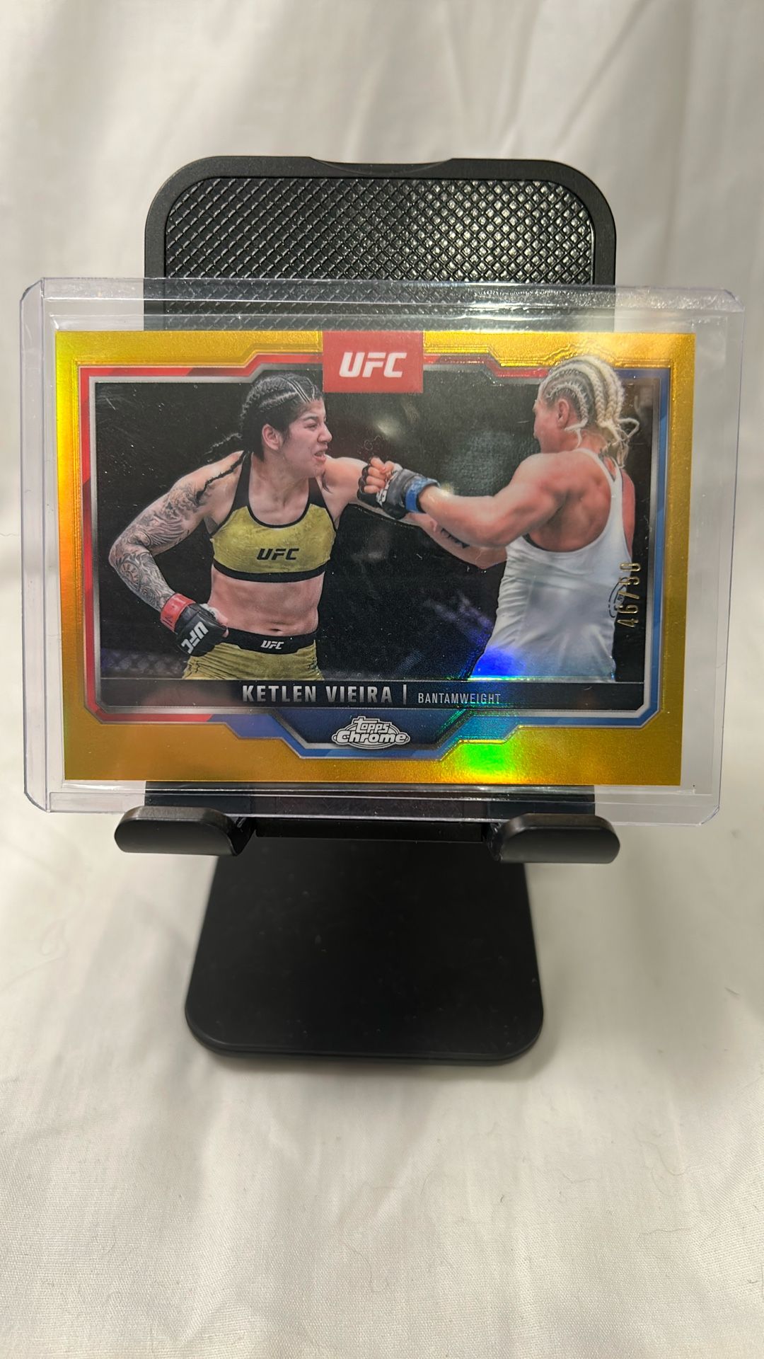 0974 Ketlen Vieira 2025Topps Chrome UFC Card