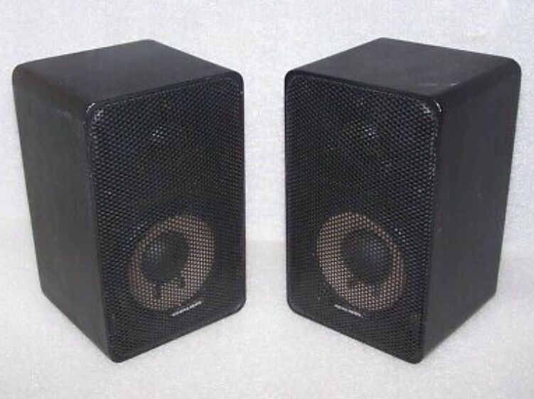 Realistic Vintage Collectible Minimus 7 Speakers Work Great!
