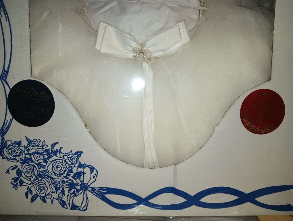 White Wedding Dress Preserved Heirloom 