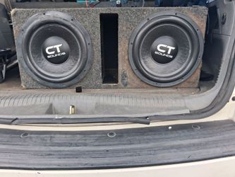 2-12" CT sounds  subs