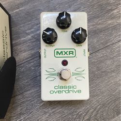 MXR Classic Overdrive Guitar pedal 
