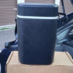 Vintage Zojirushi Black Japanese Thermos Container Lunch Box Bento Box ZOJIRUSHI