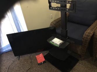 Adjustable TV Stand & 40” TV