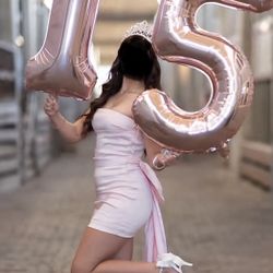 Pink Dress 