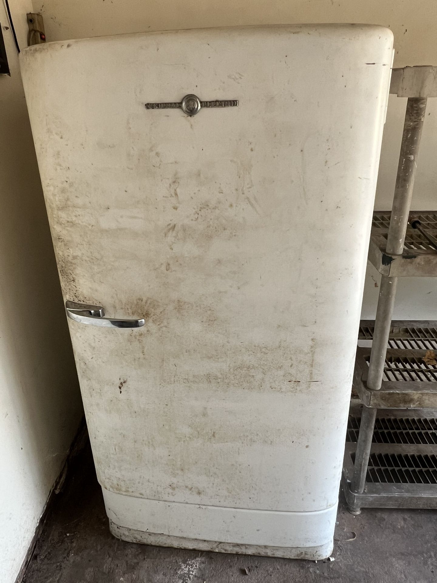 General Electric Vintage Refrigerator