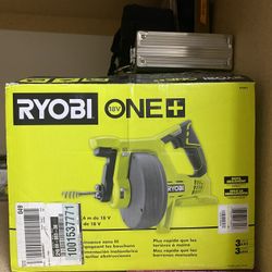 RYOBI ONE+ 18V Drain Auger (Tool Only)