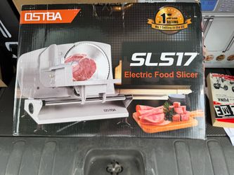 OSTBA SL517 Electric Food Slicer new