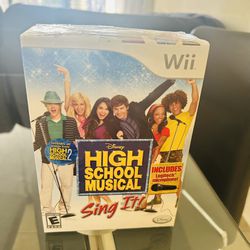 Nintendo Wii Game (High School Musical) New Sealed