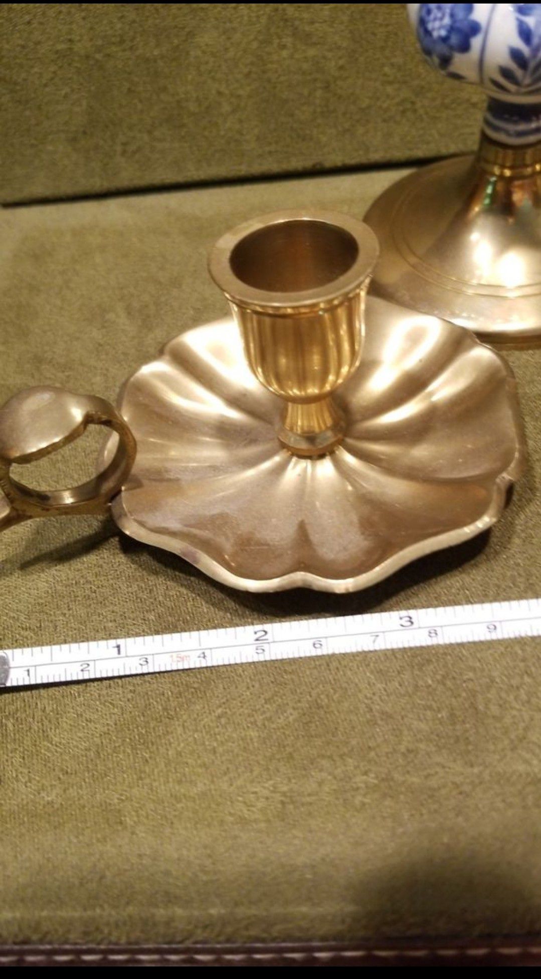 Solid Brass Candle Operas