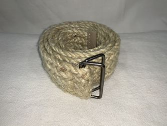 Braided Rope Adjustable Belt