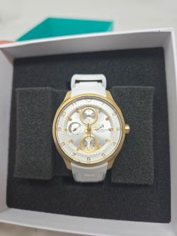 Technomarine TM-318113 OCEAN Lady 36 Stainless Steel Silicone Watch NEW