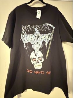Yeezus Tour shirt “God Wants You” (Reaper)